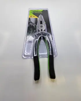 0351-08m Greenlee Long Nose Pliers/side Cutting 8 Inch Molded Grip