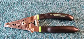1956-ss Greenlee Stainless Steel 7.5 Inch Wire Stripper/cutter/crimper 6-14 Awg