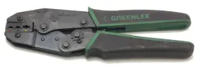 45509 Greenlee 45009 Ratcheting Crimper For Insulated Terminals 10 Awg-22awg Die Used
