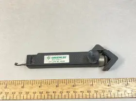 45109 Greenlee Coaxial Cable Stripper Tool Wire Cutter Stripping