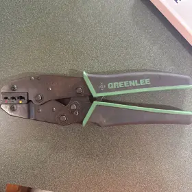 455009 Greenlee 45509 Ratchet Crimper For Insulated Terminals
