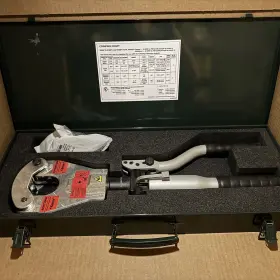 Greenlee 783310061960 Hk06ft Quad Point Indent Dieless Flip Top Hydraulic Crimping Tool Inch New