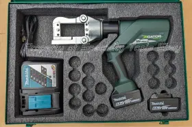 E12ccxl Greenlee Gator Battery Hydraulic 12 Ton Crimper Crimping Tool Demo