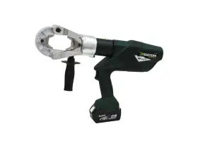 Ek1550flx11 Greenlee - 15 Ton Crimper Flip Top Style With Two Batteries And