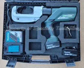 Ek1550l Greenlee Gator Battery Hydraulic 15 Ton Crimper Die Crimping Tool