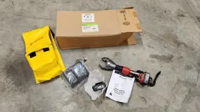 Ek425ldbg11 Greenlee New 18v 6-ton Crimper 2-batt 120v Charge Yellow Carry Pack