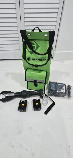 Ek425lxdo11 Greenlee Brand New Hydraulic 6 Ton Crimper Tool With Charger
