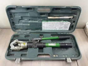 Hk12id Greenlee Hand Hydraulic Dieless Crimping Tool With Case