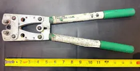 Greenlee K05 Sgl Mechanical Crimp Tool 8 To 1/0 Awg Copper Usa