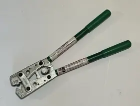 K91gl Greenlee Crimper Tool For 5/8 Service Entrance Sleeves #8 - 1/0 Germany