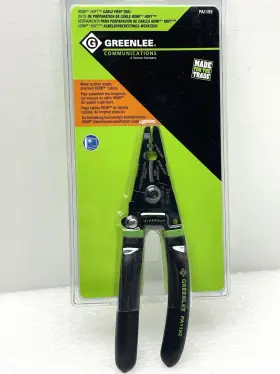 Pa1192 Greenlee New Cable Prep Tool Hdmi Hdft 24 Awg Cutter Stripper