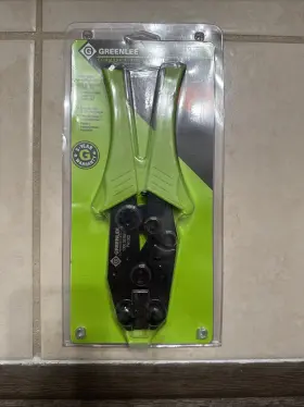 Pa1338 Greenlee Crimp Tool Brand New Factory Sealed