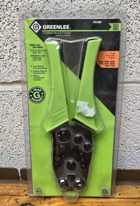 Pa1389 Greenlee New Crimp Tool 1300 Series