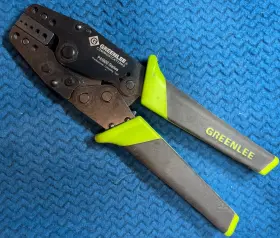 Pa1600 Greenlee Professional Crimper Tool 2681 Die Set 0.5 .75 1 1.5 2.5 4 6