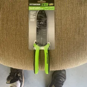 59174 Grip 59714 Pittsburgh Tools 9-1/2 Inch 3-in-1 Multi-purpose Stripper Crimper Cutter