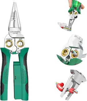 Cdbbxq-001 Groword 8 In 1 Wire Stripper Twister With Electricity Measurement Multi-function