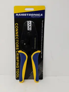 Hx1073-eu Haisstronica Crimping Tool For Heat Shrink Connectors-awg 22-10 Ratchet Wire
