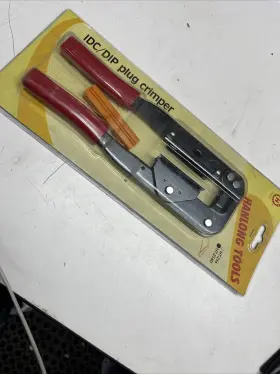 Ht-214d Hanlong Tools Idc Dip Plug Crimping Fixture Tool With Dual Slot