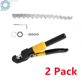 Hp29781 Happy19star 2 Pack 6 Mt Hydraulic Crimper Crimping Tool Wire Battery Cable Lug Terminal