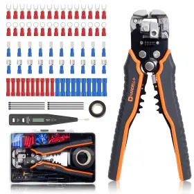 Bxq32411orahd-1 Hardell Wire Stripper Kit 3-in-1 Self-adjusting Cable Stripping Tool For 10