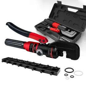 Hl-70 Hhewlee Hydraulic Crimping Tool Wire Cable Crimper Range 12 Awg To 00 2/0 Max 100k