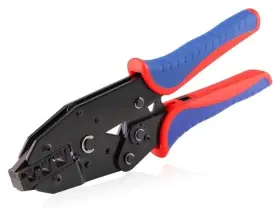 Hks 711181134490 Crimping Tool For Sleeves Ferrule Terminals And Pin Cord End- Ratcheting Wire