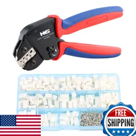 B0by22grnc Hks Open Barrel Crimping Tool 720pcs Jst-xh Connectors Kit - 24-16 Awg