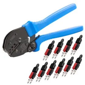 Hks B0cnz1v5cl Ratchet Powerpole Crimping Tool 31pcs Kit 15a 30a 45a Power Connectors And