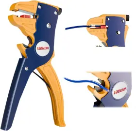 Hoiuter 726084487406 2 In 1 Automatic Wire Stripper And Cutter Quick Striper Self Adjusting Str