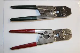 H3a-h4a Hollinsworth Hollingsworth H-3a F.i.t H-4a N.i.t. Hand Crimp Crimping Tools Usa 2pcs