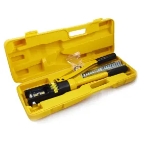 Hgf39712 Home-garden-fix 16mt With 11 Crimper Dies Hydraulic Battery Cable Crimping Tools