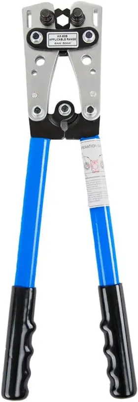 Homegoal 445009421457 Wire Crimper Crimping Tool Cable Lug Ratchet Plie