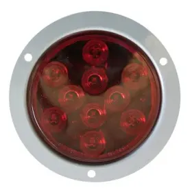 C545rtm Hopkins Brands C545rtm- Led 4 Inch Stt Light With Flange Red 2pk