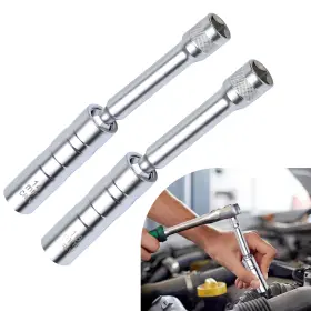 Hovom Ho-1010-skpt 14mm And 16mm Spark Plug Socket 9/16 Inch 5/8 Magnetic Wrench Thin
