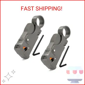 Huarew Lll-ccsc-2p Rotary Coaxial Cable Stripper Cutter Tool Wire Co