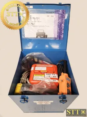 R14e-f Huskie 10 000 Psi 1/2 Hp Remote Hydraulic Pump Sn 1919