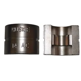 13d376 Huskie Tools 14ac Wire Rope Crimping Die 12 Tons 1/4 Inch