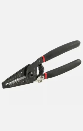 7504 Hyper Tough 6-inch Wire Stripper 10-22 Awg Pliers Cutter And Safety Lock