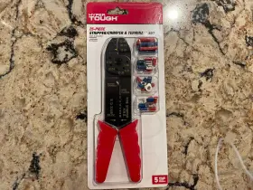 Td2173tb Hyper Tough 25 Pcs Stripper / Crimper And Terminal Set