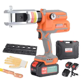 Hz-240 Hzlzrz Electric Battery Lug Crimping Tool 12 Ton Cable Crimper With