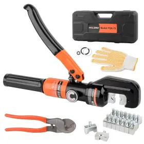 Hzlzrz Yqk/70c Hydraulic Crimping Tool And Battery Cable Crimper Cutter 2