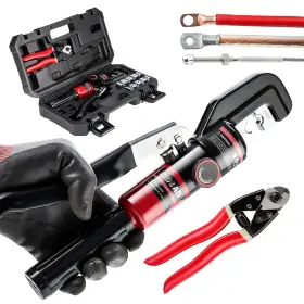 B0d9vwrzxp Ibosad Hydraulic Hand Crimper Tool For Stainless Steel Cable Railing Fittings