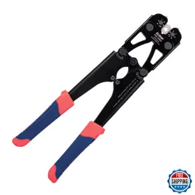 B0cqsbvrrv Icrimp Battery Cable Lug Crimping Tool 8-1/0 Awg Copper Aluminum