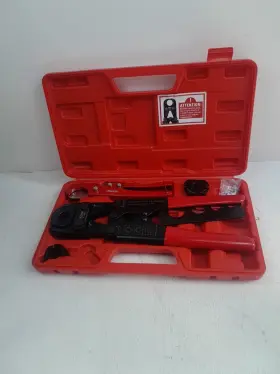 Iws-1034 Icrimp F1807 Angle Head Pex Pipe Crimping Tool Kit For Copper Rings