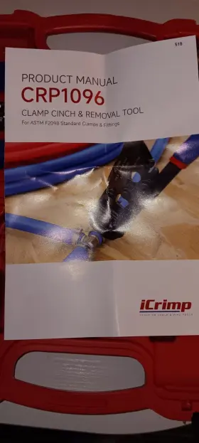 Pc-crp1096 Icrimp I Crimp Clamp Cinch And Removel Tool Crpi097