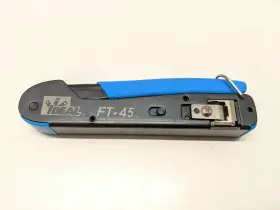 30-495 Ideal Ft-45 Feed-thru Modular Plug Crimp Tool No. 5-1/2 Inch Long