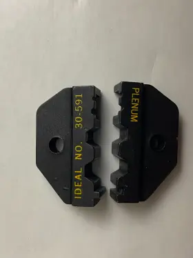 30-591 Ideal Die Set Crimpmaster Plenum Rg-58 Rg-59 Free Shipping