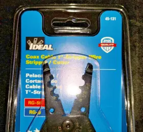 45-131 Ideal Coax Cable Stripper And Cutter Made In Usa Model