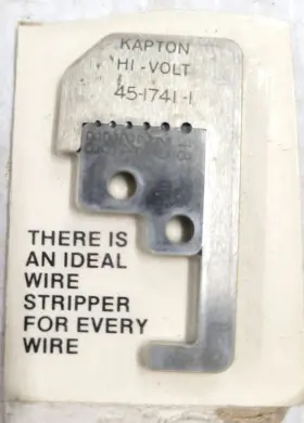 45-1741-1 Ideal New Industries Stripmaster Replacement Blades 28g To 18g
