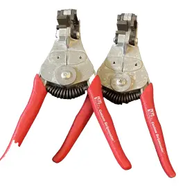 45-2542-1 Ideal 2x Used Stripmaster Wire Stripper Blade Set 10-14ga With Tool Ca